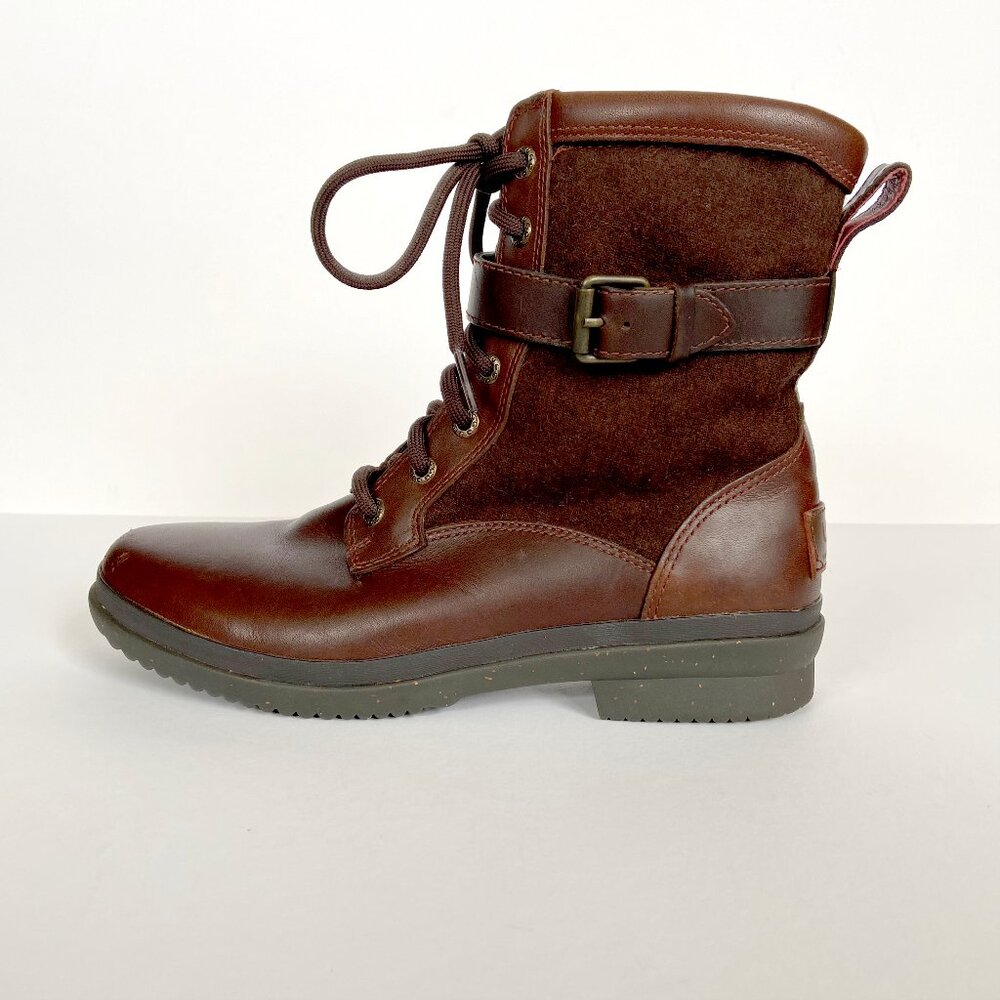 UGG Kesey Boots Chestnut Brown size 7.5 - Picture 5 of 15